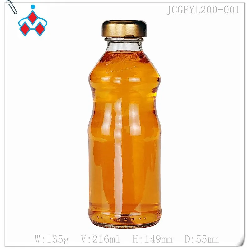 Juice Glass Bottle 200ml