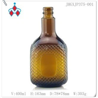 Стаклена смеђа флаша за ликер